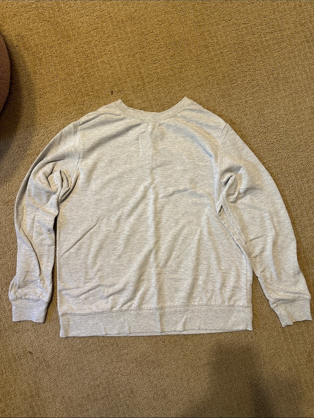 Women’s Light Gray Crewneck Sweater - Classic Casual